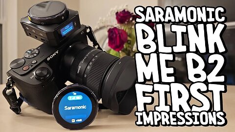 Saramonic Blink ME B2 Wireless Mic Kit Unboxing and First Impressions
