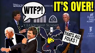 Tucker Carlson ENDS Mike Pence's Political Career in VIRAL VIDEO from Blaze TV Event!