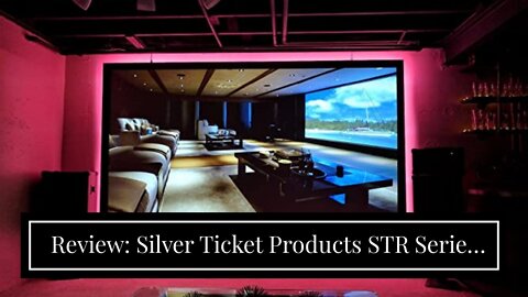 Review: Silver Ticket Products STR Series 6 Piece Home Theater Fixed Frame 4K 8K Ultra HD, HD...