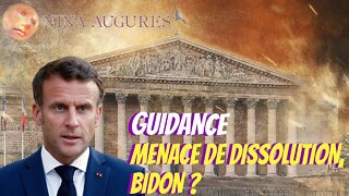 Menace de dissolution, bidon ? 10/10/2022