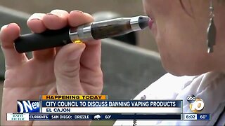 El Cajon City Council to discuss potential vaping ban