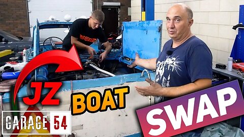 We Swap a Toyota 1JZ into a Boat – First Start #1
