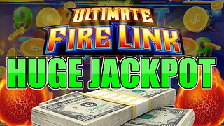 HIGH LIMIT SLOT JACKPOTS Max Bet Ultimate Fire Link, Huff N Puff, Dragon Link & More!