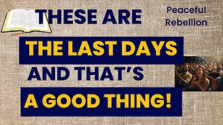 ARE WE IN THE LAST DAYS? Peaceful Rebellion #awake #aware #spirituality #channeling #5d #ascension