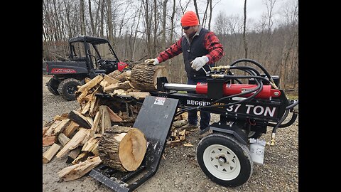 We NEEDED This! RuggedMade Log Splitter