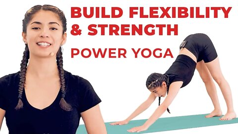 Morning ENERGY Yoga, Building Flexibility & Strength! POWER YOGA! Full Body Stretch