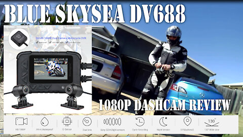 Motorbike 1080p dash cam