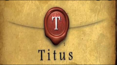 Titus 3 - Right Living in Society