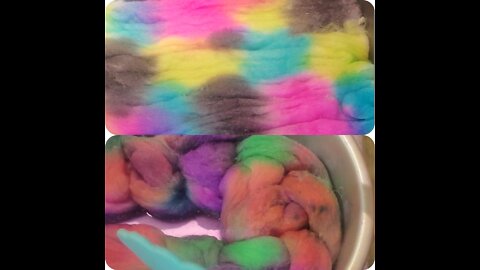 Dyeing Cheviot/Faux Cashmere with Acid Dyes