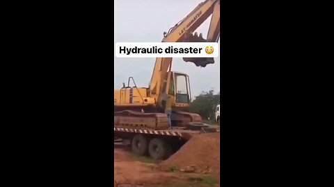 hydraulic disaster😅😅😅😅😅😅😅😅😅