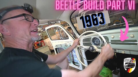 1963 Volkswagen Beetle Build Part VI - Glass and Interior!!!