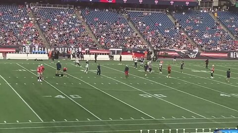 Look inside the New England Patriots Preseason Practice - TWE 0394