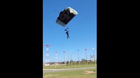 Just a normal airborne graduation Featuring the silver wings skydive team