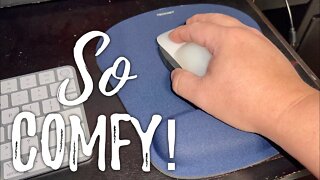 Computer Mouse Pad With Wrist Support