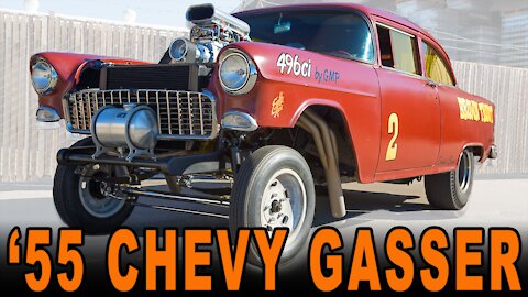 1955 Chevy Gasser - Blown Big Block Chevy - Four Speed - Race Car