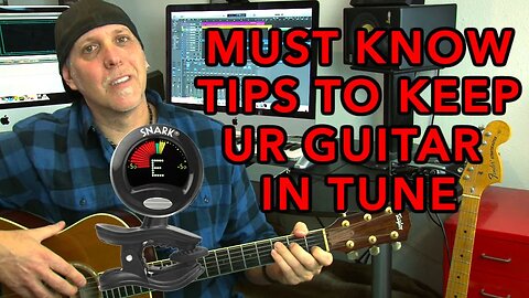 Must Know Tips to keep your Guitar or Bass or Ukulele in Tune