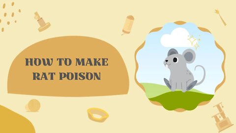 How to Make Rat Poison | 4 Ways to Make Rat Poison - Daily Needs Studio
