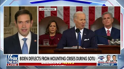 Senator Rubio on State of the Union: "It was a bizarre speech with a bunch of silly lines."