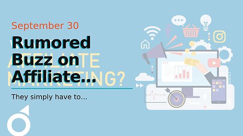Rumored Buzz on Affiliate Marketing Definition - Entrepreneur Small Business