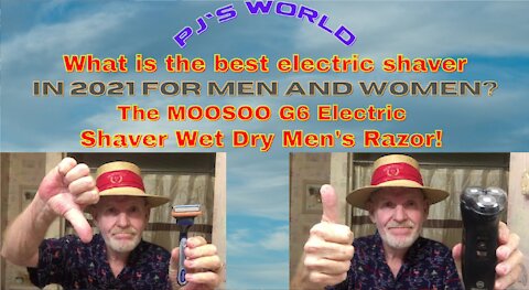 Why is the MOOSOO G6 Electric Shaver, best electric shaver in 2021 for men or women? I'll Show You!