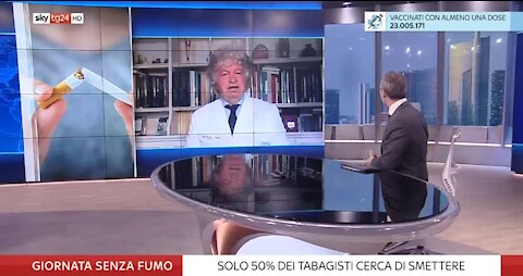 Prof. Umberto Tirelli a Sky TG24