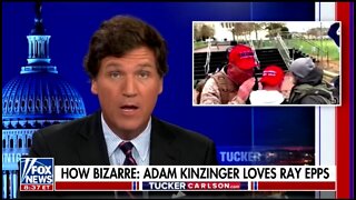 Tucker Calls Out Rep Kinzinger's Bizarre Defense Of Ray Epps