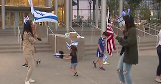 Las Vegas City Hall celebrates Israel's independence day