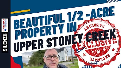 New Exclusive Listing in Upper Stoney Creek