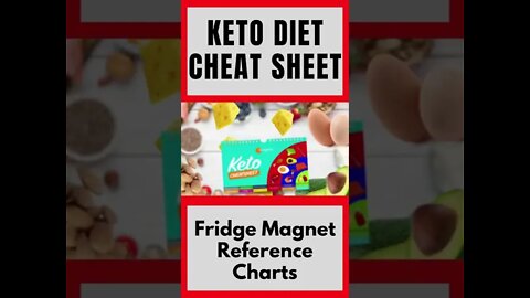 keto cheat sheet for beginners | keto cheat sheet magnets #Shorts