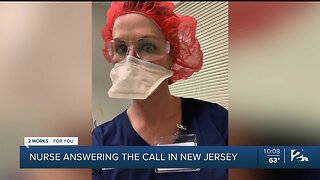 Tulsa nurse in New Jersey says COVID-19 is no joke