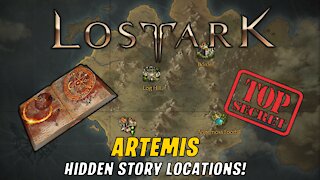 LOST ARK - ARTEMIS HIDDEN STORY LOCATIONS