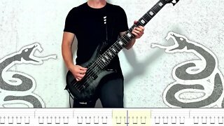 Metallica - Wherever I May Roam - Bass Cover with Play Along Tabs