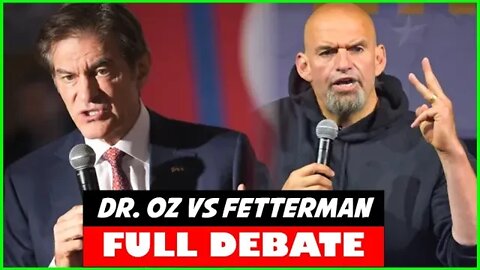 Pennsylvania U.S. Senate Debate. John Fetterman VS Dr. Oz