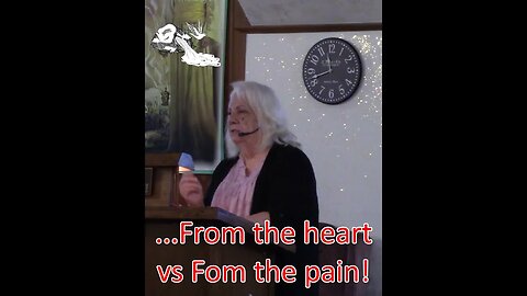 From the Heart versus From the Pain - Pastor Barbara Lynch