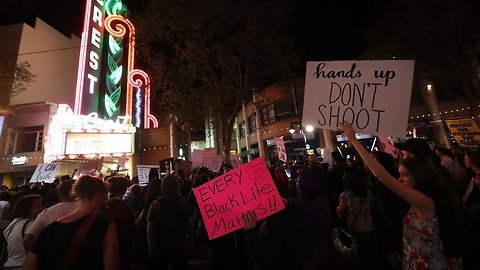 Protester Hit By Sheriff's Department Vehicle In Sacramento