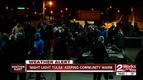 Community group works in freezing temps helping homeless