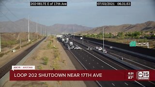 4 hospitalized in crash on Loop 202 South Mountain in Phoenix