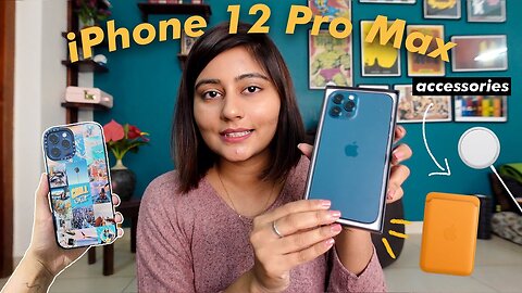 Unboxing my new iPhone 12 Pro Max in Pacific Blue 💙 | Unboxing, Accessories & Camera Test!