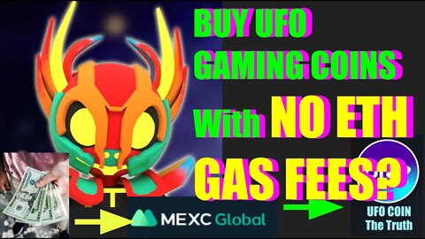 How to #buy #UFOGAMING part 2. News: #POLYGON and #MEXC makes UFO GAMING have little to no #GAS fees