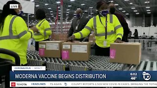 Moderna begins shipping COVID-19 vaccine
