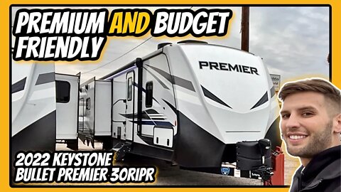 Beautifully Spacious Couple's Travel Trailer RV | 2022 Bullet Premier 30RIPR