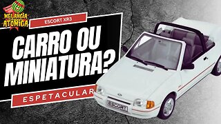 Ford Escort XR3 1/18: Uma Miniatura Espetacular com Surpreendentes Detalhes