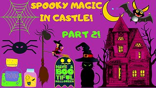 Halloween Cartoon - Spooky Halloween Kids Cartoon - Magic in Castle