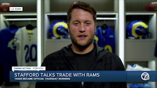 Matthew Stafford talks trade with Rams
