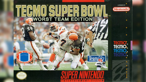 Tecmo Super Bowl - Cleveland Browns @ Cincinnati Bengals (Week 10, 1991)