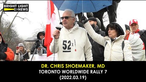 Dr. Chris Shoemaker, MD - Toronto Worldwide Rally 7 Speech