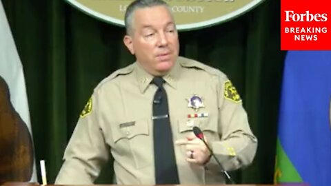 Los Angeles County Sheriff Alex Villanueva Warns Of 'Mass Exodus' Over Vaccine Mandate