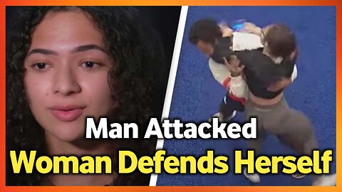 Florida Gym: Woman Defends Herself Against Attack (Focuses on strength and composure)