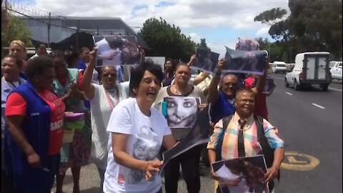 SOUTH AFRICA - Cape Town - 16 days of Activism (Cell Phone pictures and Video) (abd)