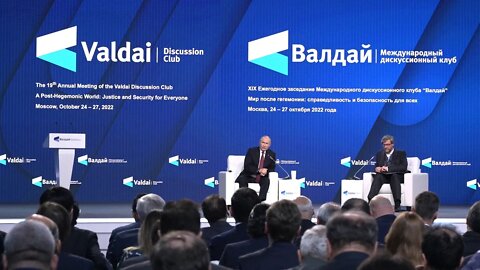 Putin Speech on Valdai 2022, Q&A [English subtitles]